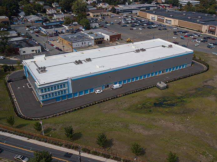 Sky view of Completed Storage Building in Nutley New Jersey