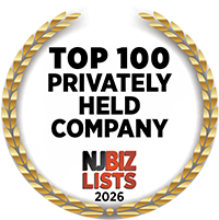 NJ Biz Lists 2026 Top 100 Privately Held Company